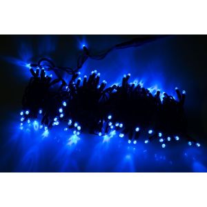 Гирлянда светодиодная синяя IP65
