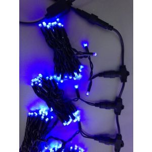 Штора светодиодная 930 LED синий IP65