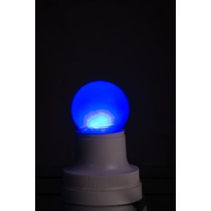 Светодиодная лампа 0,5W G40 синий