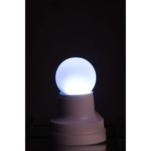Светодиодная лампа 0,5W G40 белый