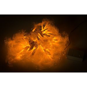 Гирлянда светодиодная Ёлка оранжевая