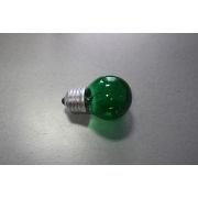 Лампа накаливания 10 Вт G45 зеленая