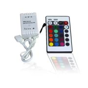Контроллер RGB LN-IR24B (12V, 72W,IR-ДУ, 24 кнопки)