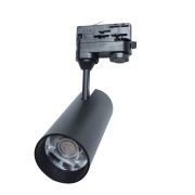 Трековый светодиодный светильник Track-154 (85-265V, черный корпус, 10W, 3000K)